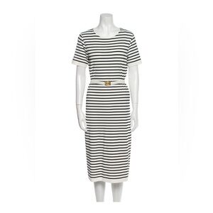 Tory Burch Belted Sheath Dress